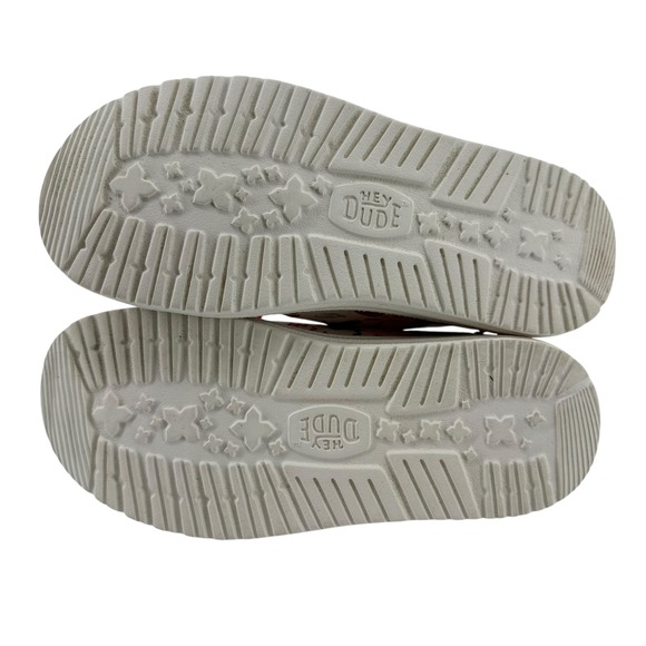 Hey Dude Youth Summer Americana Popsicle Shoes Red White Blue 4th of July USA - Picture 6 of 6